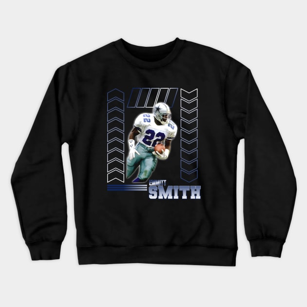 Emmitt Smith Crewneck Sweatshirt by Aloenalone